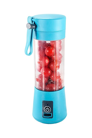 Blender en silicone et acier inoxydable - 40 W - Bleu