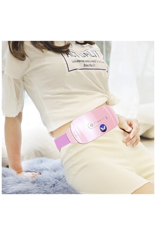 Ceinture thermique vibrante - Rose