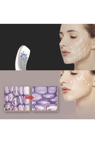 Ceinture faciale à électrostimulation - Rouge