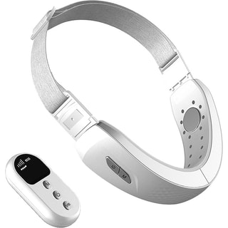 Ceinture faciale à électrostimulation - Blanc