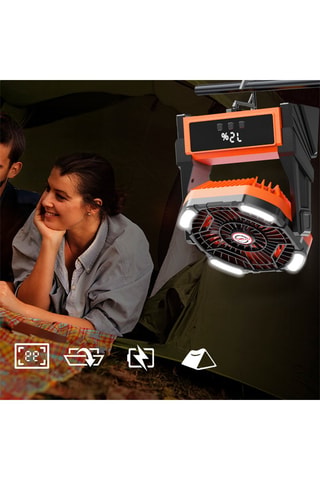 Ventilateur de table - 1-6 W - 9-20 h d'autonomie