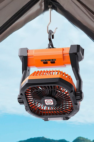 Ventilateur de table - 15 W - 15 h d'autonomie