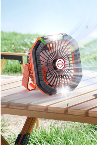 Ventilateur de table - 6 W - 15 h d'autonomie