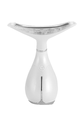 Masseur ultrasonique LED - Blanc - Visage & cou