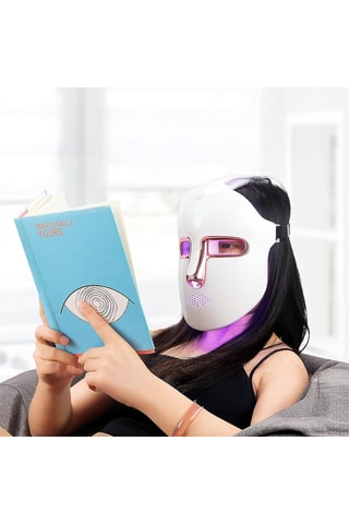 Máscara facial LED - Branco