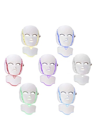 Máscara LED de micro-rejuvenescimento