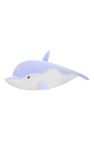 Coussin dauphin - Bleu - 44 x 18 cm