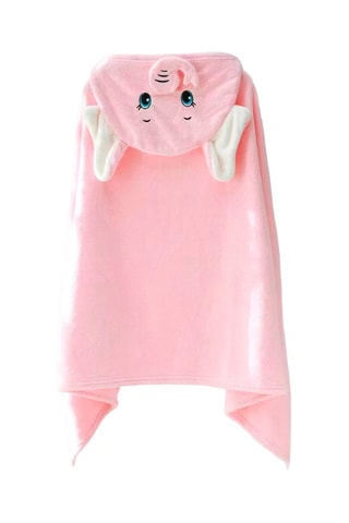 Cape de bain polaire - Rose