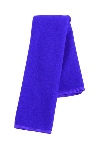 Serviette microfibre absorbante - 45 x 30 cm - Bleu
