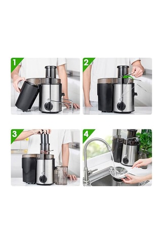 Extracteur de jus - Rouge - 0,5 l