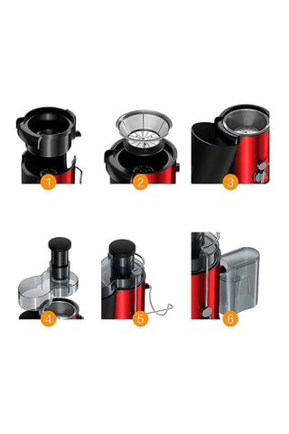 Extracteur de jus - Argenté - 0,5 l