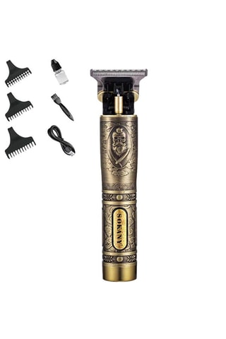 Tondeuse à cheveux & barbe - 1200 mAh - Doré