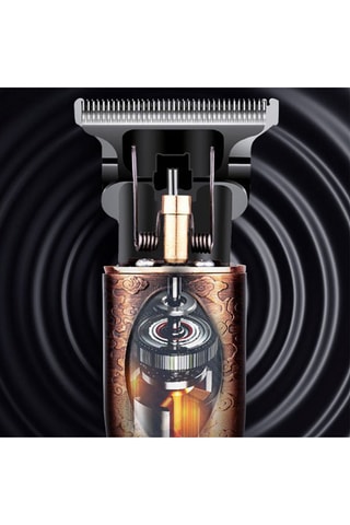 Tondeuse à cheveux & barbe - 1200 mAh - Doré