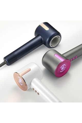 Sèche-cheveux ionisant - Gris - 1500 W