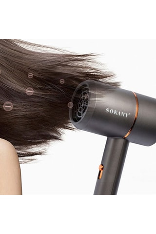 Sèche cheveux professionnel - Noir - 1200 W