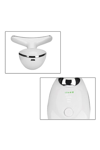 Masseur ultrasonique  - Visage & cou - Blanc