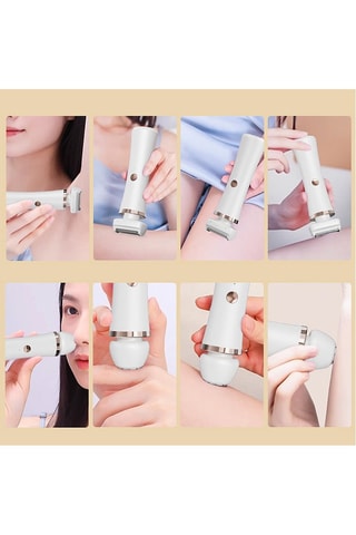 Epilateur 2-en-1- Blanc