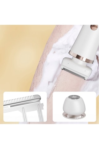 Epilateur 2-en-1- Blanc