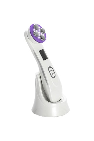 Électrostimulateur anti-âge - 5 fonctions - Blanc - Visage