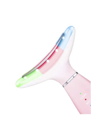Appareil de massage LED ultrasonique - Visage & cou