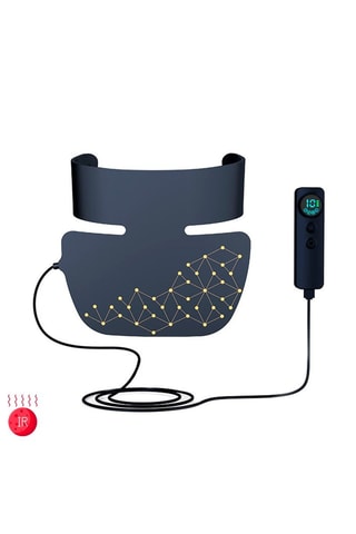 Máscara facial com luz LED - Preto