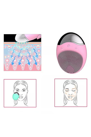 Brosse nettoyante visage en silicone