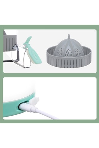 Presse-agrumes en silicone - 45 W - Blanc