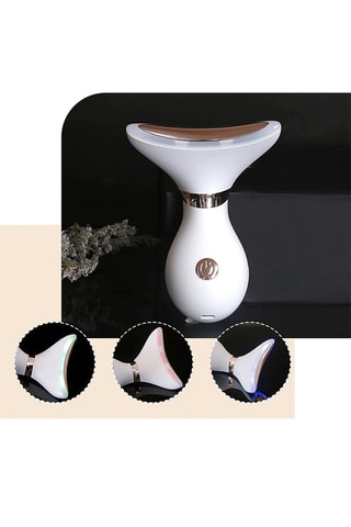 Masseur chauffant 5 en 1 avec lumières LED - Visage