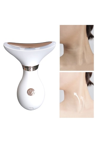Masseur chauffant 5 en 1 avec lumières LED - Visage