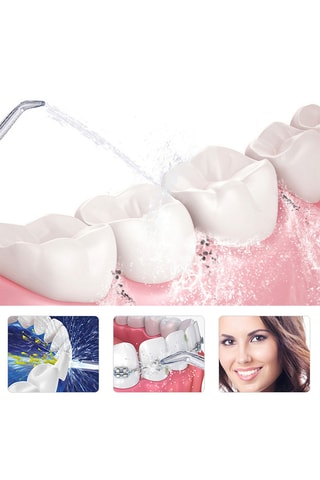 Irrigador bocal com 2 cabeças Branco - 230 ml