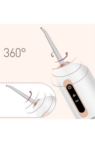 Irrigador bocal com 2 cabeças Branco - 230 ml