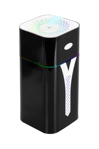 Humidificateur avec lumière LED - Noir - 420 ml