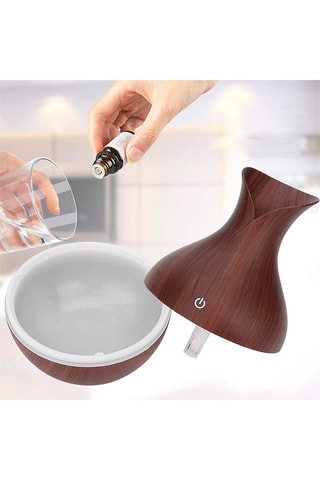 Humidificateur d'air à LED - 130 ml