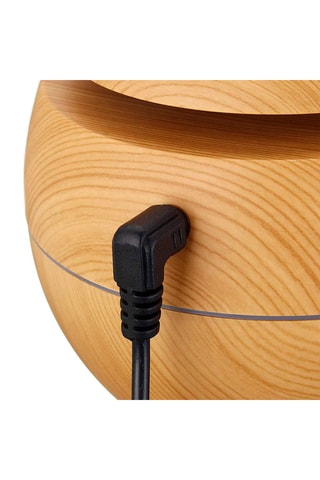 Humidificateur avec lumières LED - 130 ml - Beige