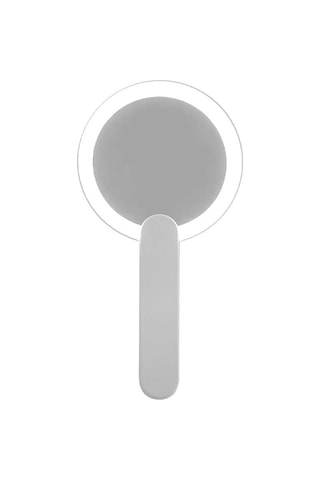 Miroir de poche pliable avec lumière LED