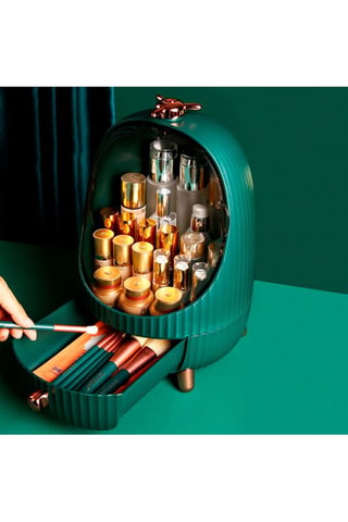Rangement maquillage avec lumière
