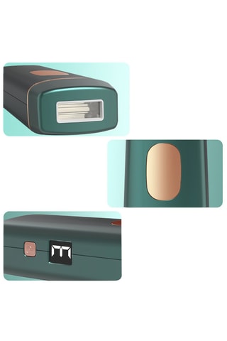 Epilateur à lumière pulsée - Corps - Turquoise