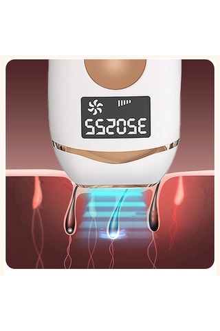 Épilateur IPL à lumière pulsée - 999 999 flashs - Corps