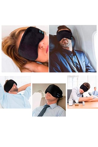 Máscara de sono conectada - Preto