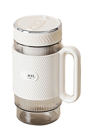 Blender en acier inoxydable - 350 ml - 80 W - 40 s d'autonomie