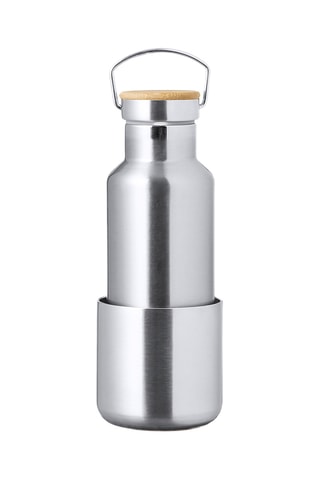 Bouteille isotherme et gobelet en acier inoxydable - 50 cl