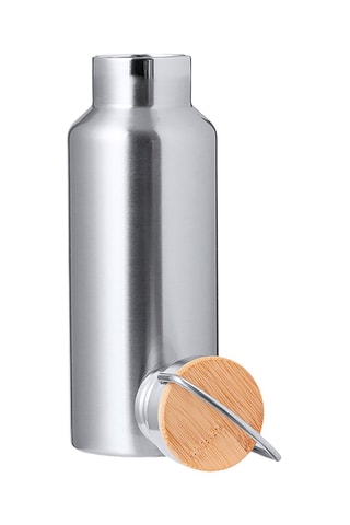 Bouteille isotherme et gobelet en acier inoxydable - 50 cl