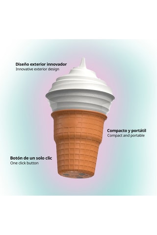 Máquina de fazer gelados - 8 W