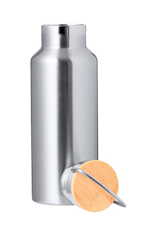 Gourde et gobelets en acier inoxydable - 3 pièces
