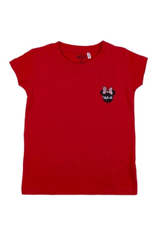 T-shirt Minni Disney - Bianco, nero, rosso e rosa