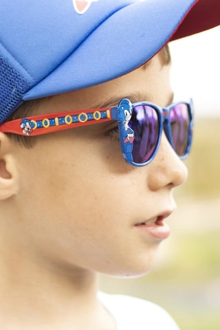Occhiali da sole kids Sonic - Lenti a specchio - UV400 - Blu