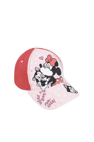Cappellino Minni Disney - Bianco, blu, giallo e rosa