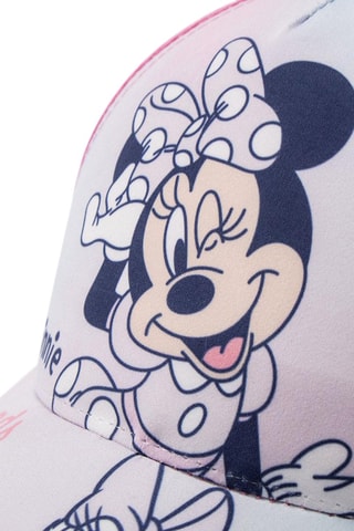 Cappellino Minni Disney - Bianco, blu, giallo e rosa