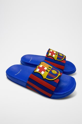 Ciabatte slider FC Barcelona - Blu