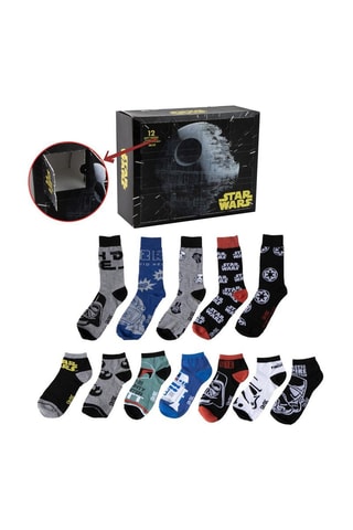 12 paia di calze Star Wars  , nero - Multicolore